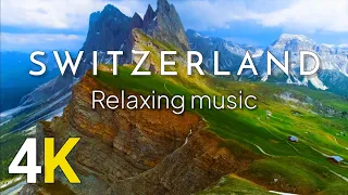 Switzerland 4K Relaxation Film With Calming Music 