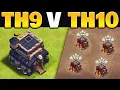 Best TH9 v TH10 Attack Strategy Explained Clash of Clans