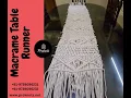 Macrame Table Runner