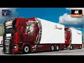 Download Lagu Scania R999 V8 open pipe | Larissa - Argostoli | ETS2 4K + Wheel Cam