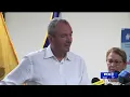Gov Murphy tours Newark water distribution center as residents rally against water crisis
