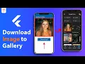 Flutter Save Image to Gallery Photos