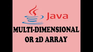 MULTI DIMENSIONAL ARRAY IN JAVA URDU HINDI
