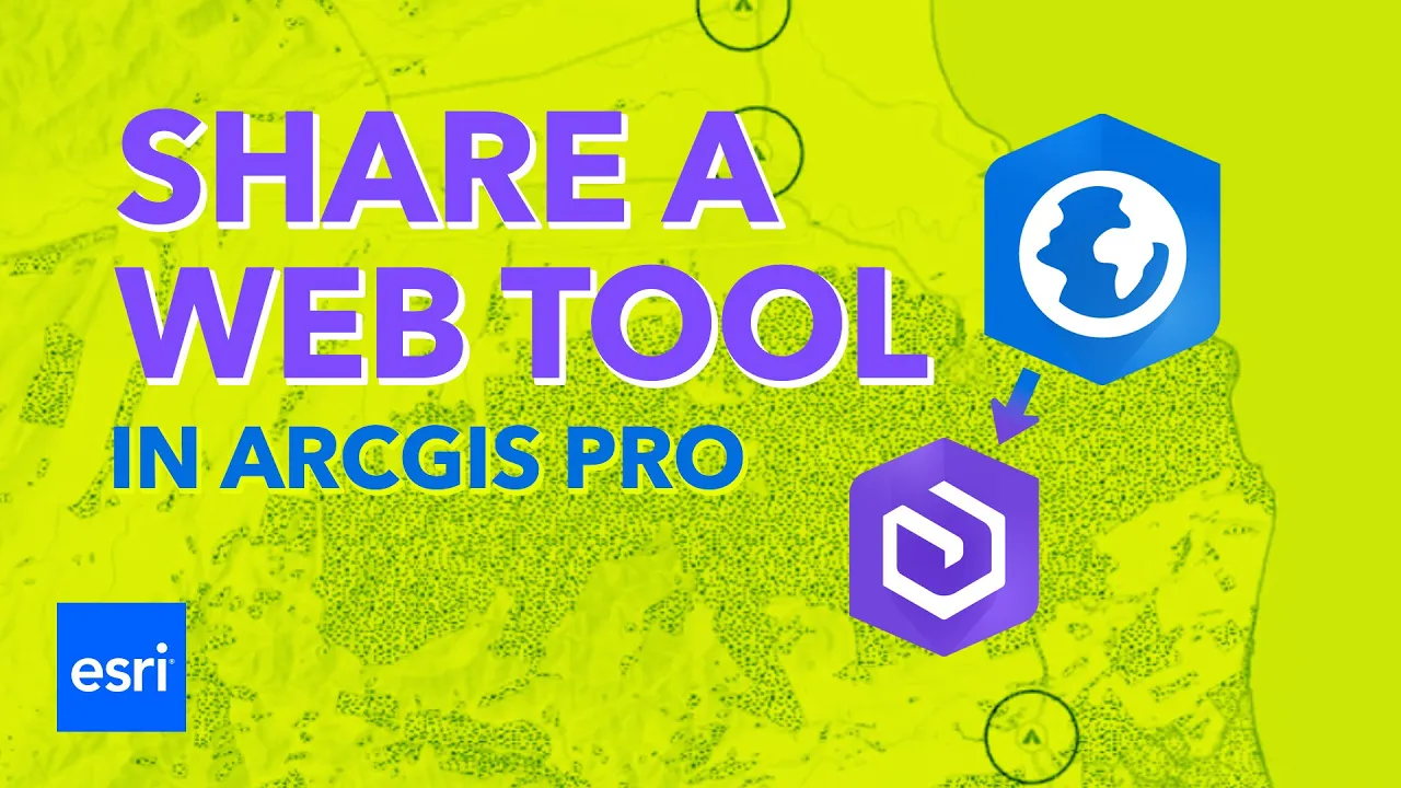 Share a Web Tool in ArcGIS Pro