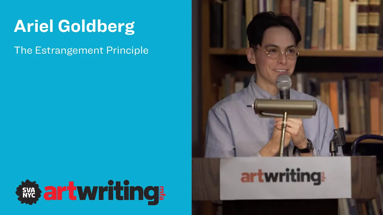 Ariel Goldberg: The Estrangement Principle