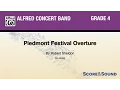 Piedmont Festival Overture by Robert Sheldon - Score Sound