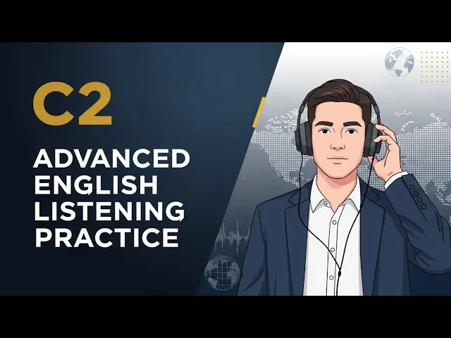C2 Advanced English Listening Practice | Native-Level Fluency