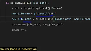 Python 3 OS Module Script to Rename All Files in a Folder With Custom Pattern Name in Terminal