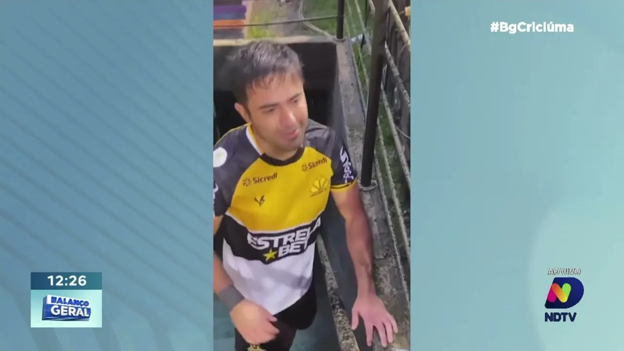 Ney Lopes: a emoção do jogador que trocou um salário de 500 mil para ganhar 50 mil no Criciúma