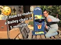 DIY How to make a Bailey chair in 5 minutes