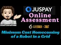 Minimum Cost Homecoming of a Robot in a Grid Juspay Online Assessment Leetcode 2087 MIK