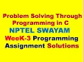 NPTEL Problem Solving Through Programming In C Week 3 Programming Assignment Answers 2022 NPTEL