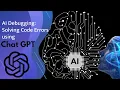 Can AI Debug your Code Watch this demonstration to find out
