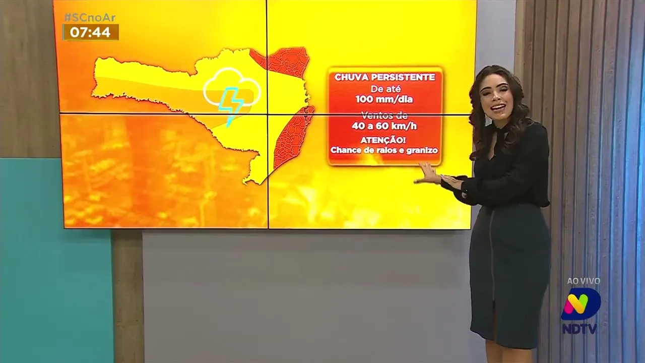 Confira a previsão do tempo para esta quinta-feira em SC