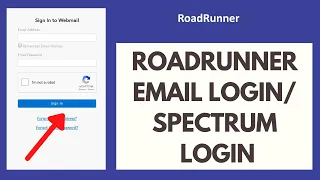 Roadrunner Email Login RR com Login Spectrum Login