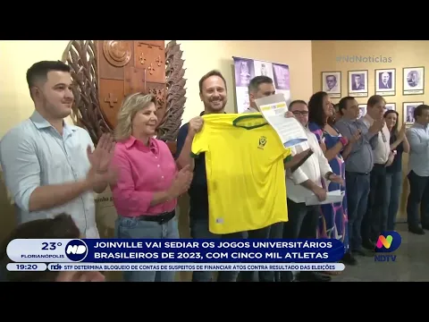 Jogos Universitários Brasileiro de 2023 ocorrerá em Joinville