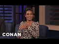 Rosario Dawson Suggests A Halloween Costume For Conan CONAN on TBS