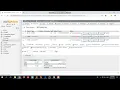 Creating Database using XAMPP
