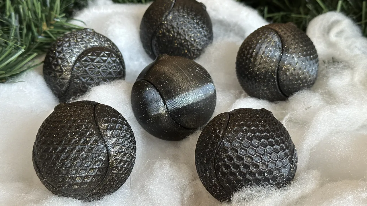 Spiralized Ornaments - Textured