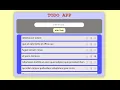 Todo list app using React js Coding Ninja Skill Test