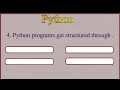 python programming language Quiz - 3 Smooth learning adda Quiz s basic python mcqs