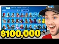 I Spent 100 000 Upgrading Subscribers Fortnite Accounts