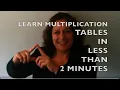 Learn the Multiplication Tables in Less Than 2 Minutes