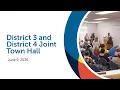 District 3 and District 4 Joint Town Hall Gwinnett County