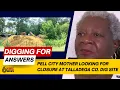 Pell City mother looking for closure at Talladega County dig site