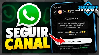 Como seguir um canal no WhatsApp