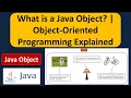 What is a Java Object Object-Oriented Programming Explained Java Object Java Tutorial