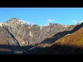 Mountain Kazbek 4K Ultra HD HDR Relaxing sunset, Summer, Nature wind sound