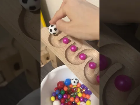 Marble run ASMR ！楽しい動画　#funny #satisfying #marblesrace #bouncymarble