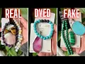 BUYING CRYSTAL FROM MICHAELS CRAFT STORE FAKE DYED AND REAL SHOCKING