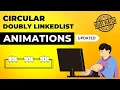 Circular Doubly Linked List Animations Data Structure Visual How