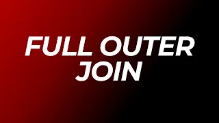 FULL OUTER join Oracle SQL fundamentals