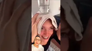 شاهد اغرب طريقة لعلاج الصداع بالماء AMAZING Water Treatment For Headache Shorts 