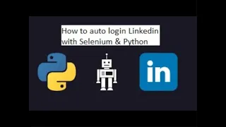 How to auto login LinkedIn with Selenium Python