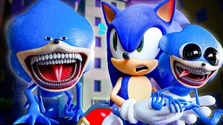 بيبي شين سونيك BABY SHIN SONIC The Sonic Tapes Animation 