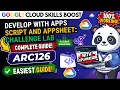 Develop with Apps Script and AppSheet Challenge Lab ARC126