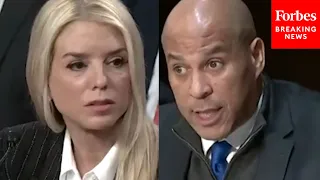 Cory Booker Asks Pam Bondi Point Blank If She'll Continue Policies To Block Police Use Of Chokeholds