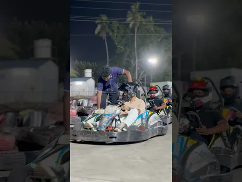 GO-KARTING IN VIZAG❤️#telugu #teluguvlogs #vizag #vsavlogs #funny #ytshorts #shorts #yt #car
