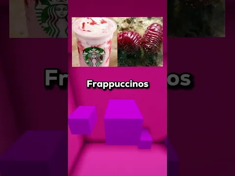 You Are Drinking Crushed Bugs