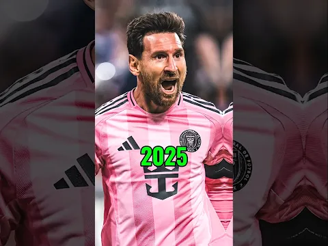 Evolution of Lionel Messi From 1988 - 2026#football#messi