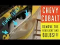 Chevy Cobalt Signal Bulb Removal and Replacement