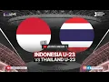 JUS LIVE COMMENTARY AFF U23 : INDONESIA VS THAILAND