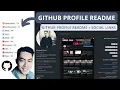 Create a GitHub Profile Readme w social links
