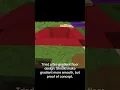 Fire gradient void floor concept in Minecraft