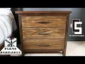 DIY Modern Farmhouse Nightstands - Plans Available