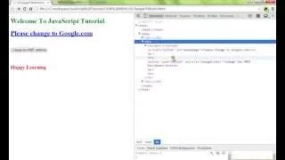 CHANGE HTML ATTRIBUTE USING JAVASCRIPT DEMO